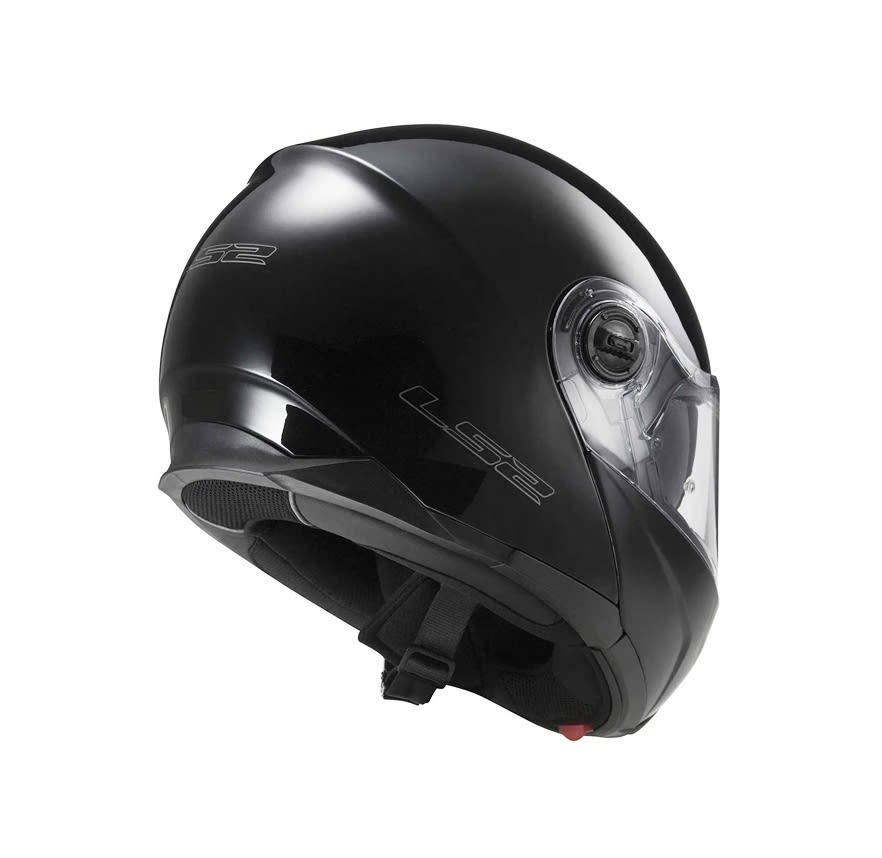 CASCO LS2 FF 325 STROBE FULL NEGRO BRILLO3