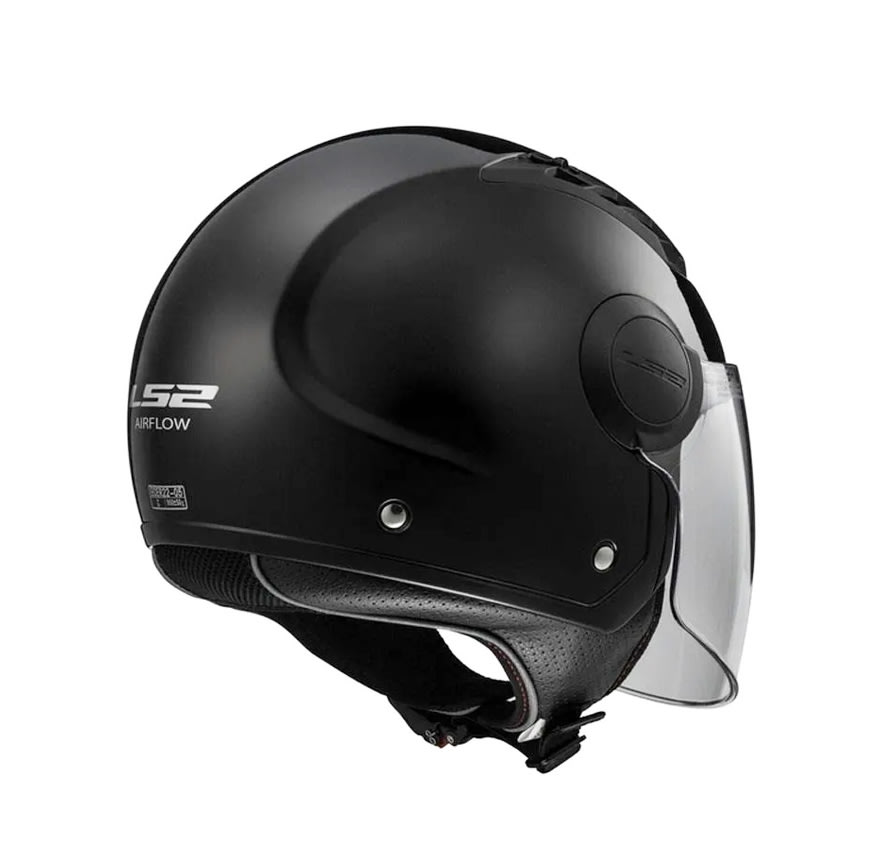 CASCO LS2 OF 562 AIRFLOW NEGRO MATE2