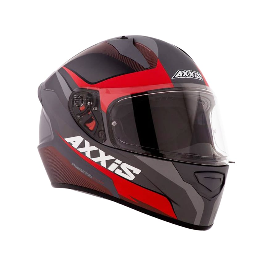 CASCO AXXIS STINGER DIVIDE NEGRO ROJO MATE2