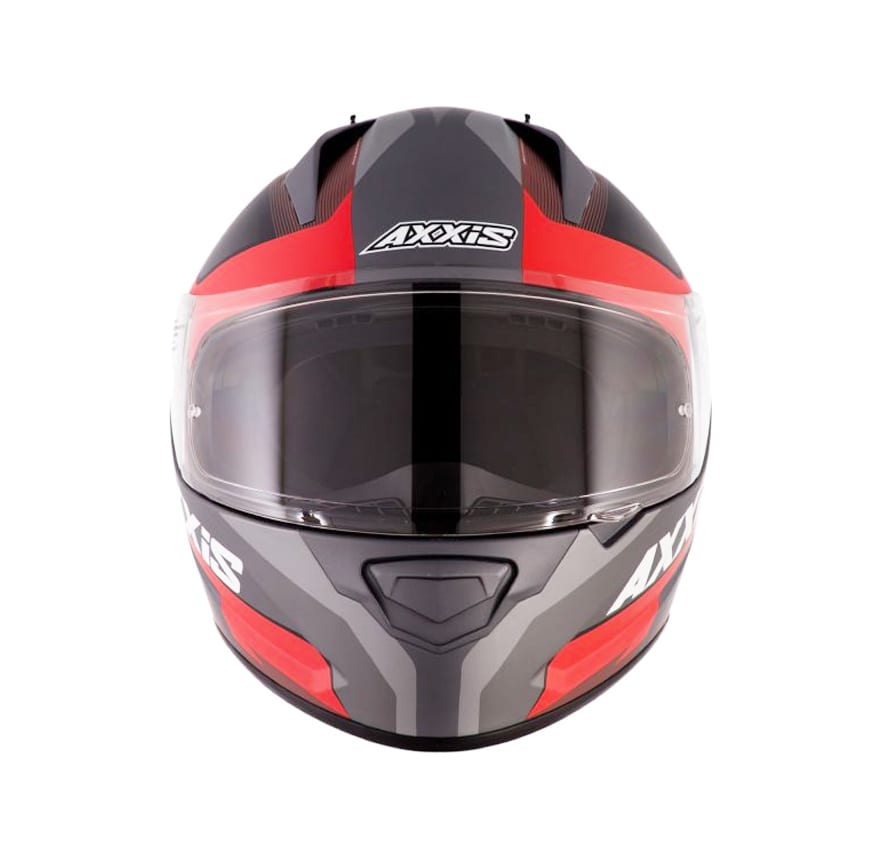 CASCO AXXIS STINGER DIVIDE NEGRO ROJO MATE4