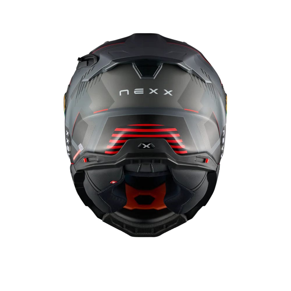 NEXX CASCO X.WST3 FLUENCE GRIS ROJO4