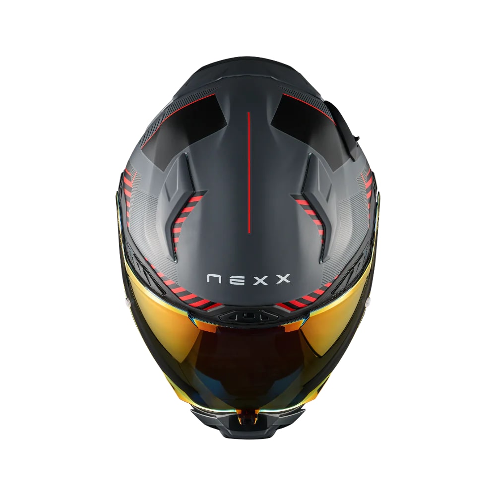 NEXX CASCO X.WST3 FLUENCE GRIS ROJO5
