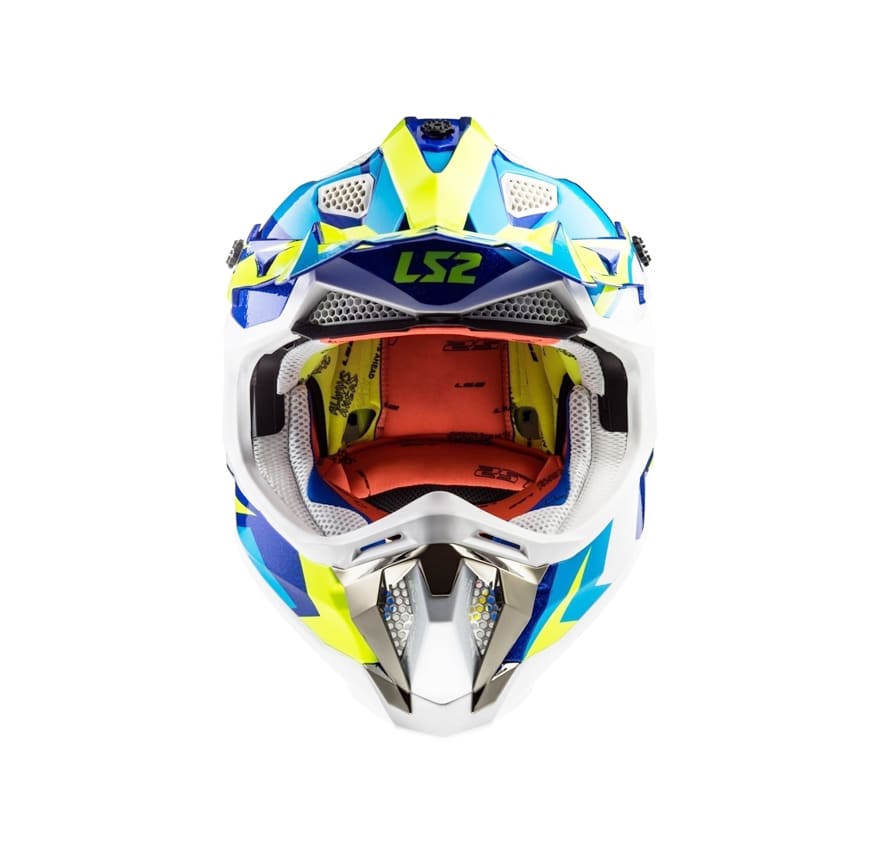 CASCO LS2 MX 470 SUBVERTER NIMBLE BLANC/AZUL/AMARILLO2