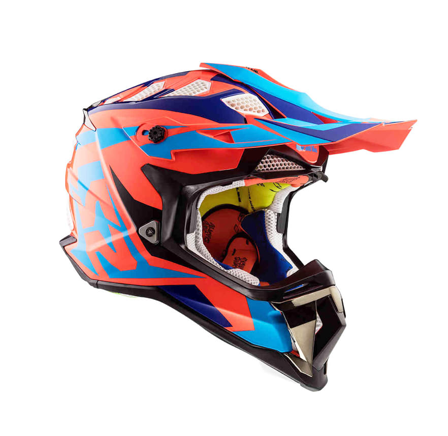 CASCO LS2 MX 470 SUBVERTER NIMBLE NEG/AZUL/NARANJO3