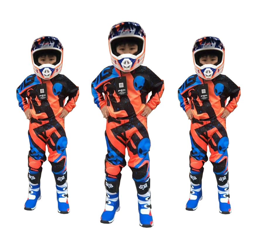 TRAJE CROSS NIÑO JERSEY + PANTALON 8