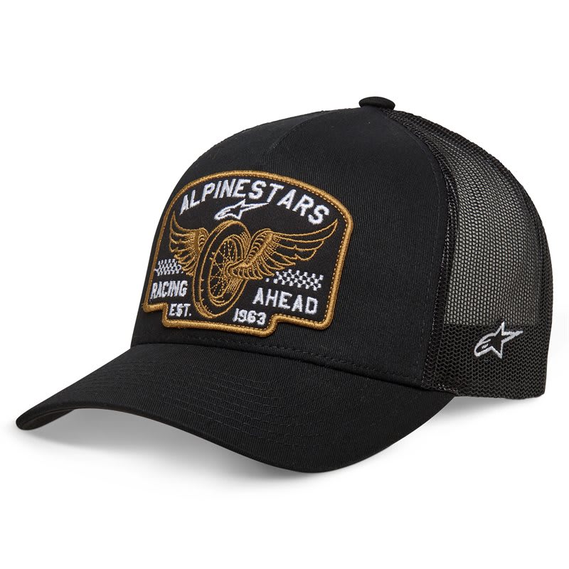 ALPINESTARS GORRO HERITAGE PATCH TRUCKER NEGRO1