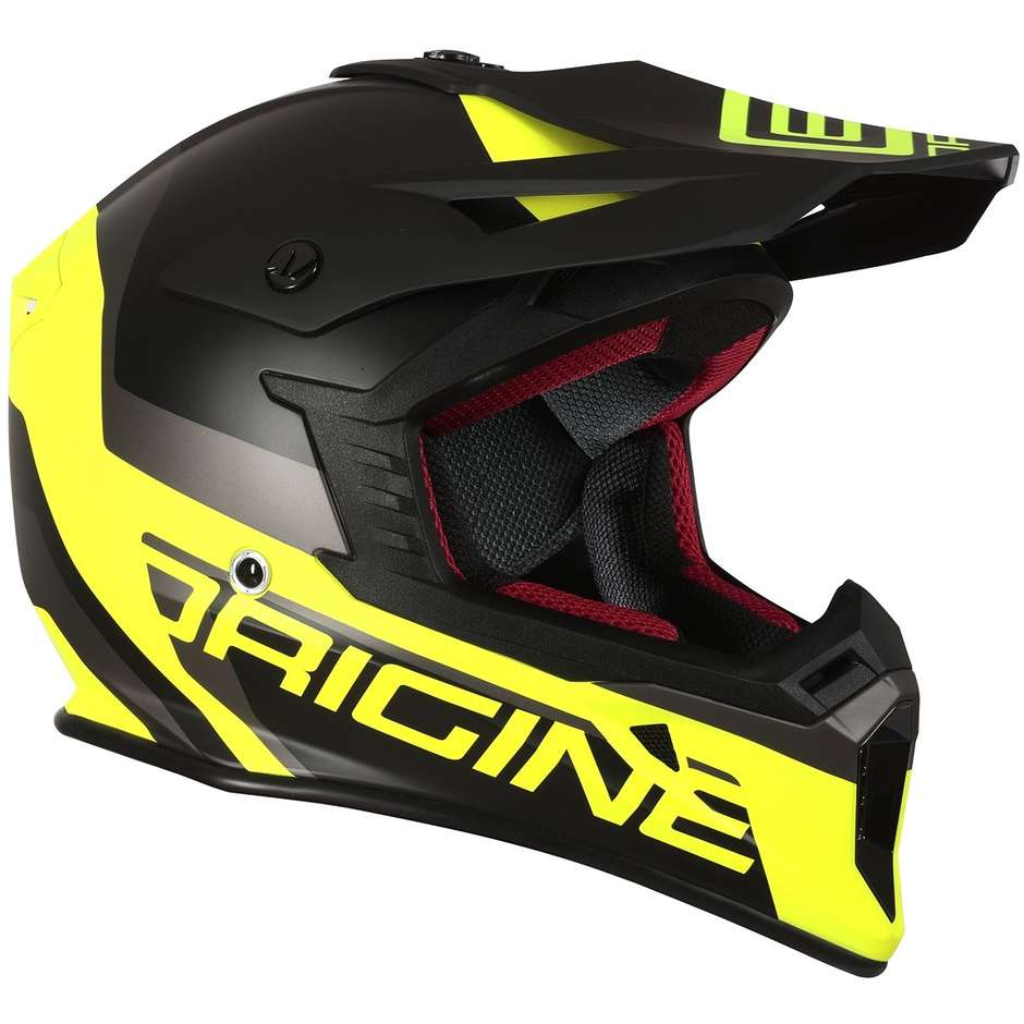 CASCO ORIGINE HERO MX FLUO AMARILLO NEGRO MATE2