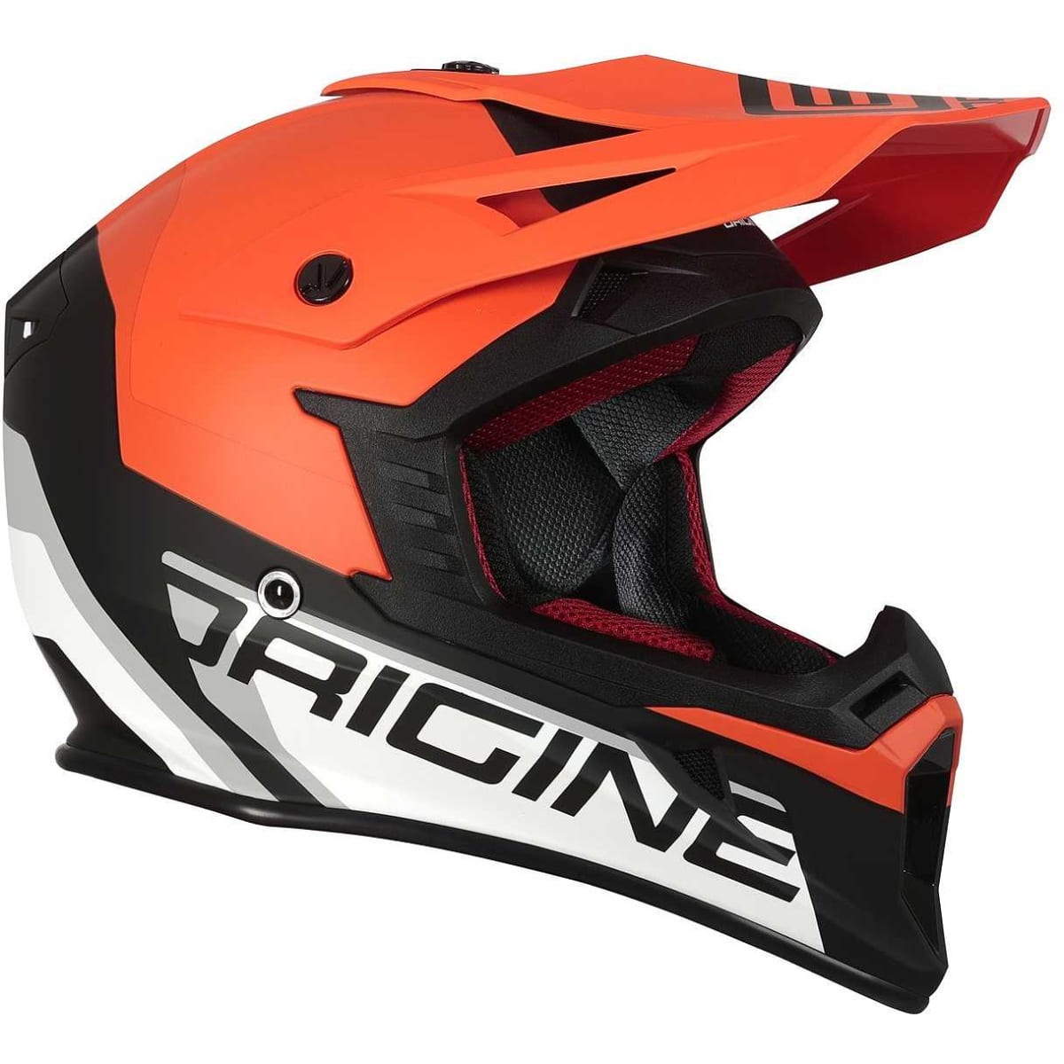 CASCO ORIGINE HERO MX FLUO NARANJO NEGRO MATE2