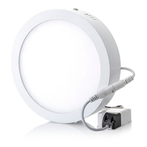 1606666 FOCO LED REDONDO SOBREPUESTO 18W (30) 1