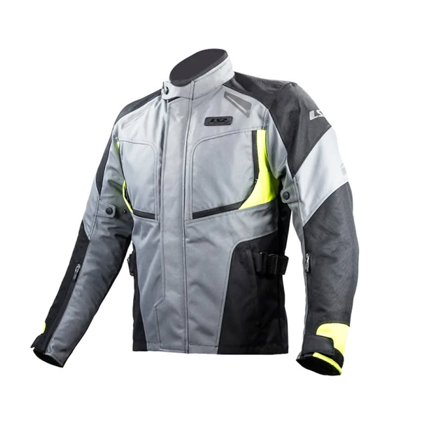 CHAQUETA LS2 PHASE GRIS HOMBRE1