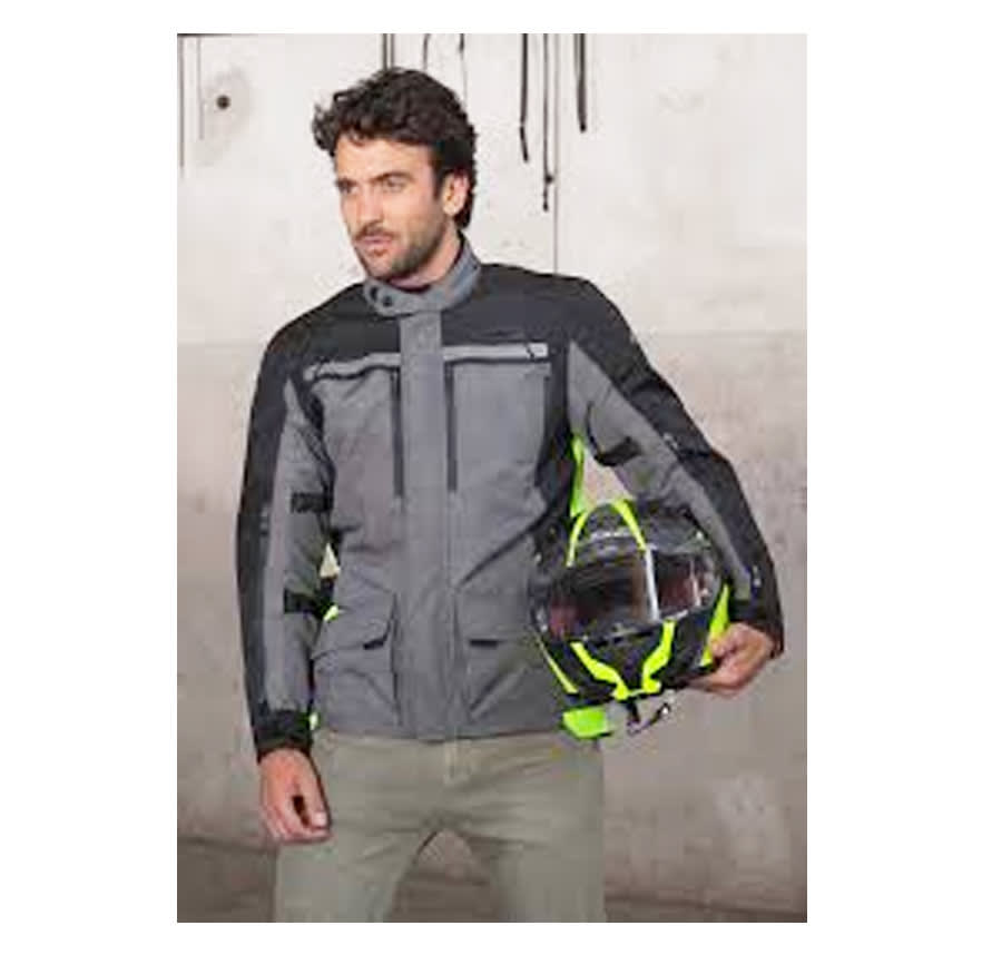 CHAQUETA LS2 PHASE GRIS HOMBRE3