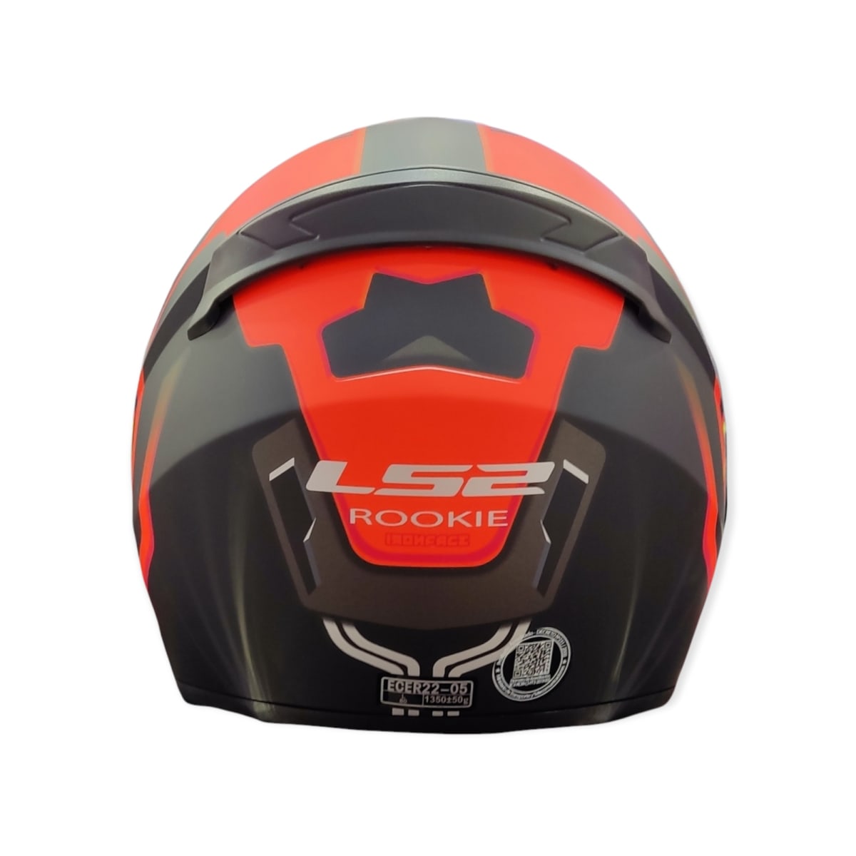 LS2 FF352 IRONFACE MATT BLACK NEON ORANGE3