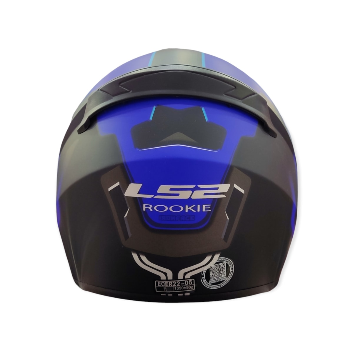 LS2 FF352 IRONFACE MATT BLACK BLUE2