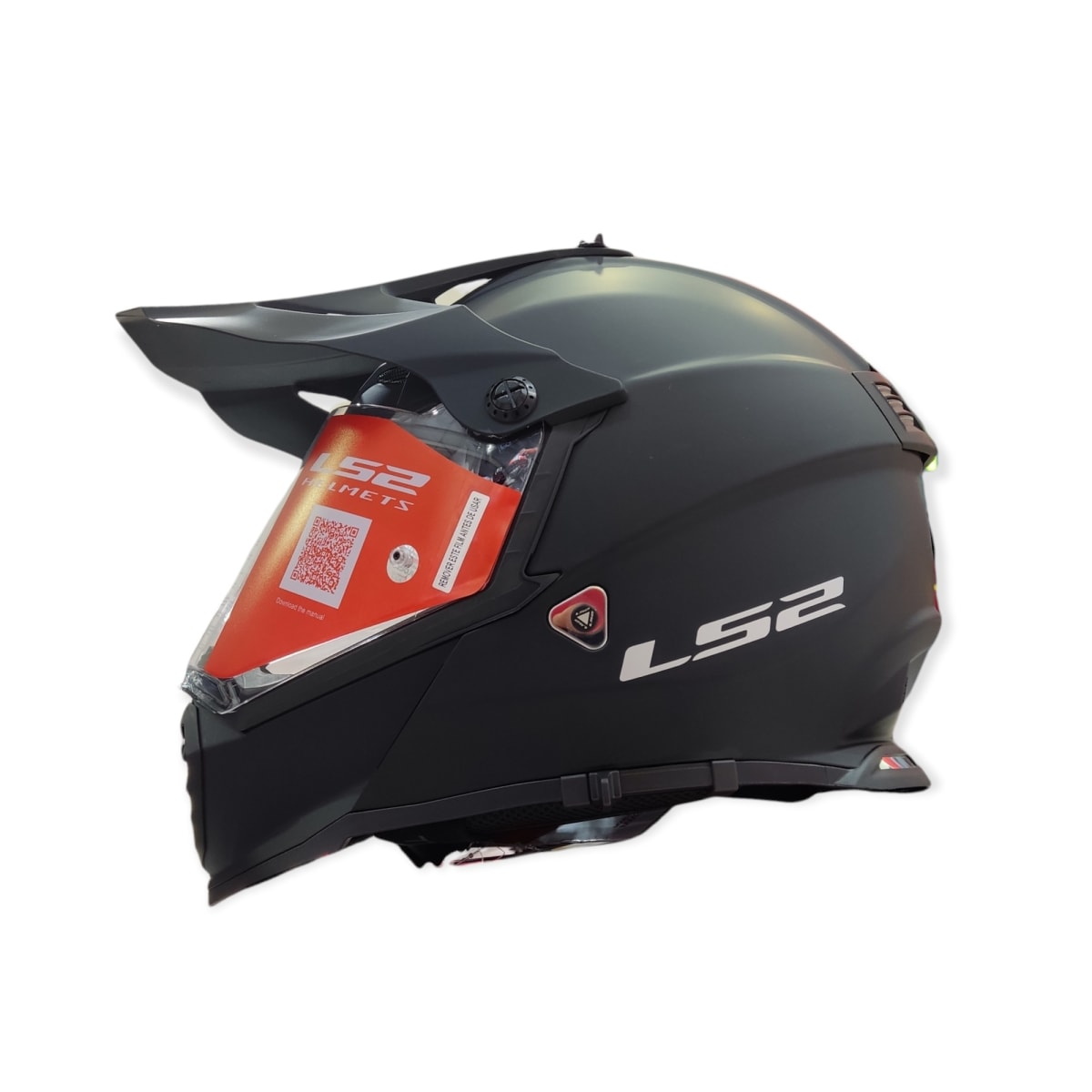 CASCO LS2 MX 436 PIONEER NEGRO MATE1