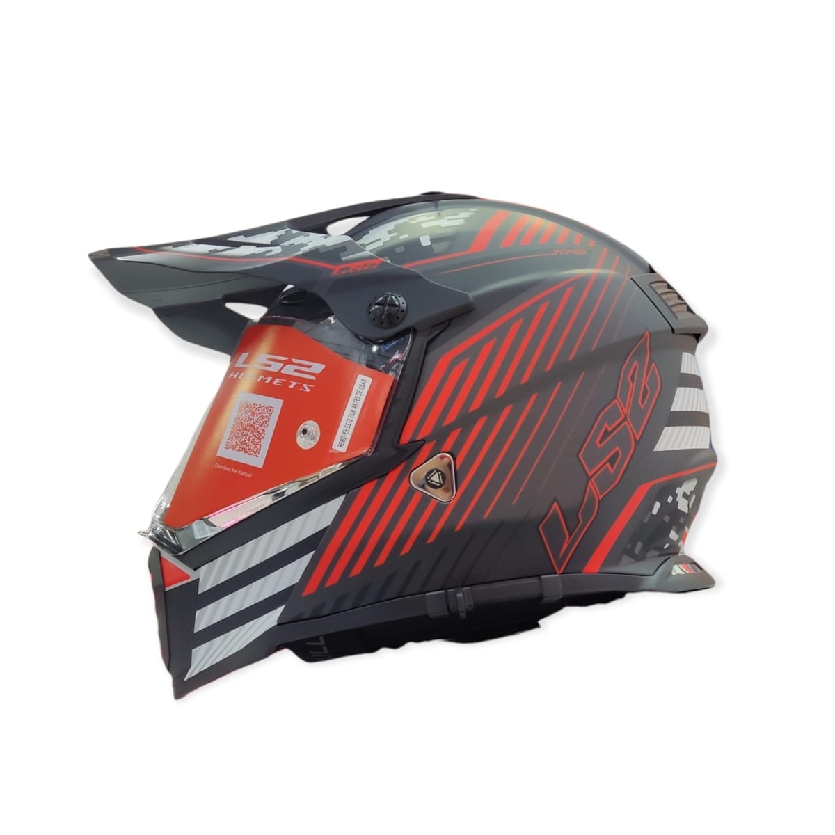 MX 436 PIONEER EVO SATURN MATT BLACK RED1