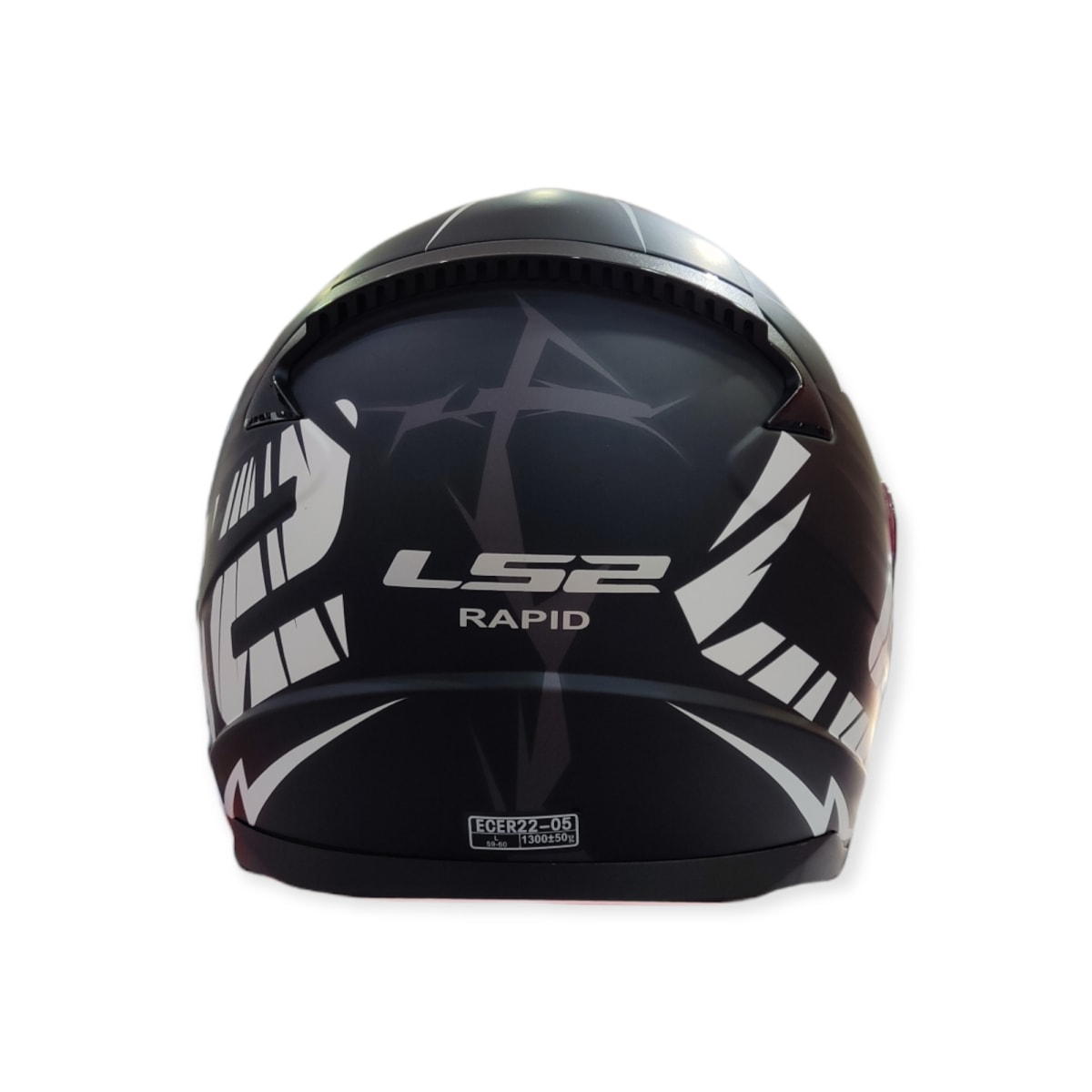CASCO LS2 FF 353 RAPID CHROMO NAR AZUL FLUO3