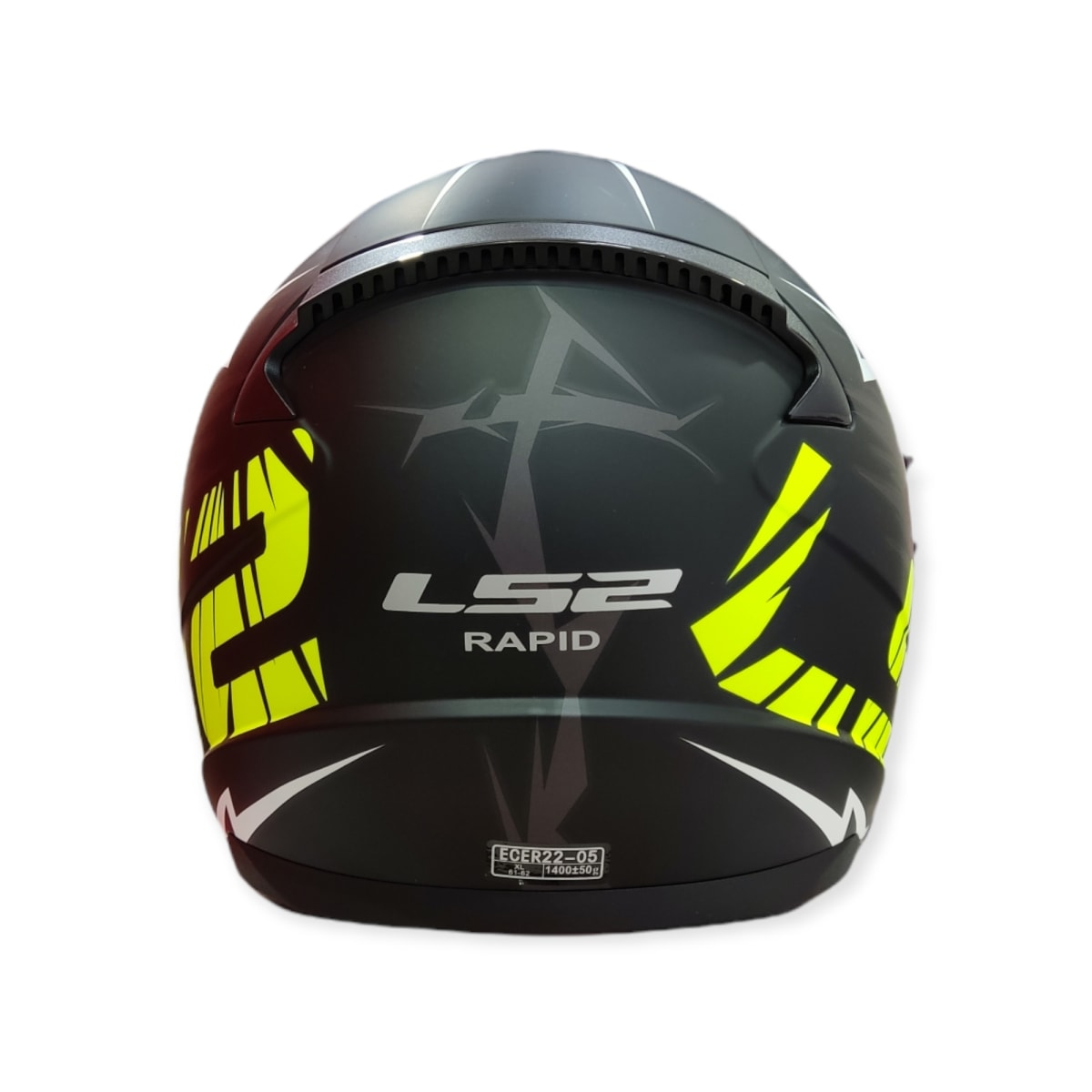CASCO LS2 FF 353 RAPID CHROMO NEGRO AMAR MAT3