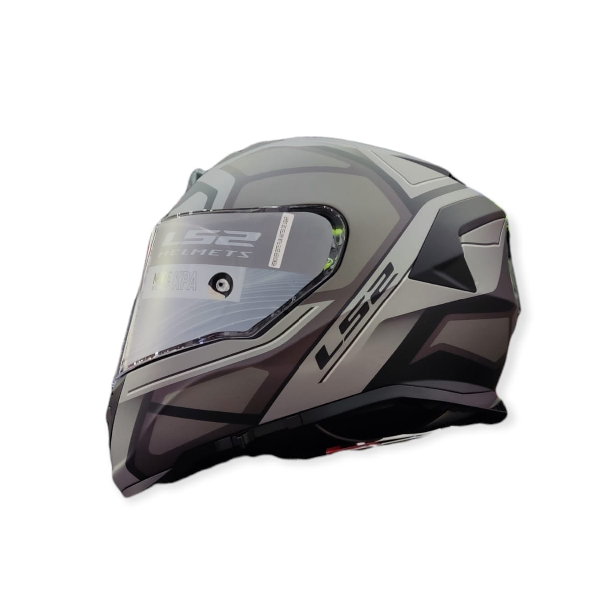CASCO LS2 FF 800 STORM FASTER MAT TITANIO1