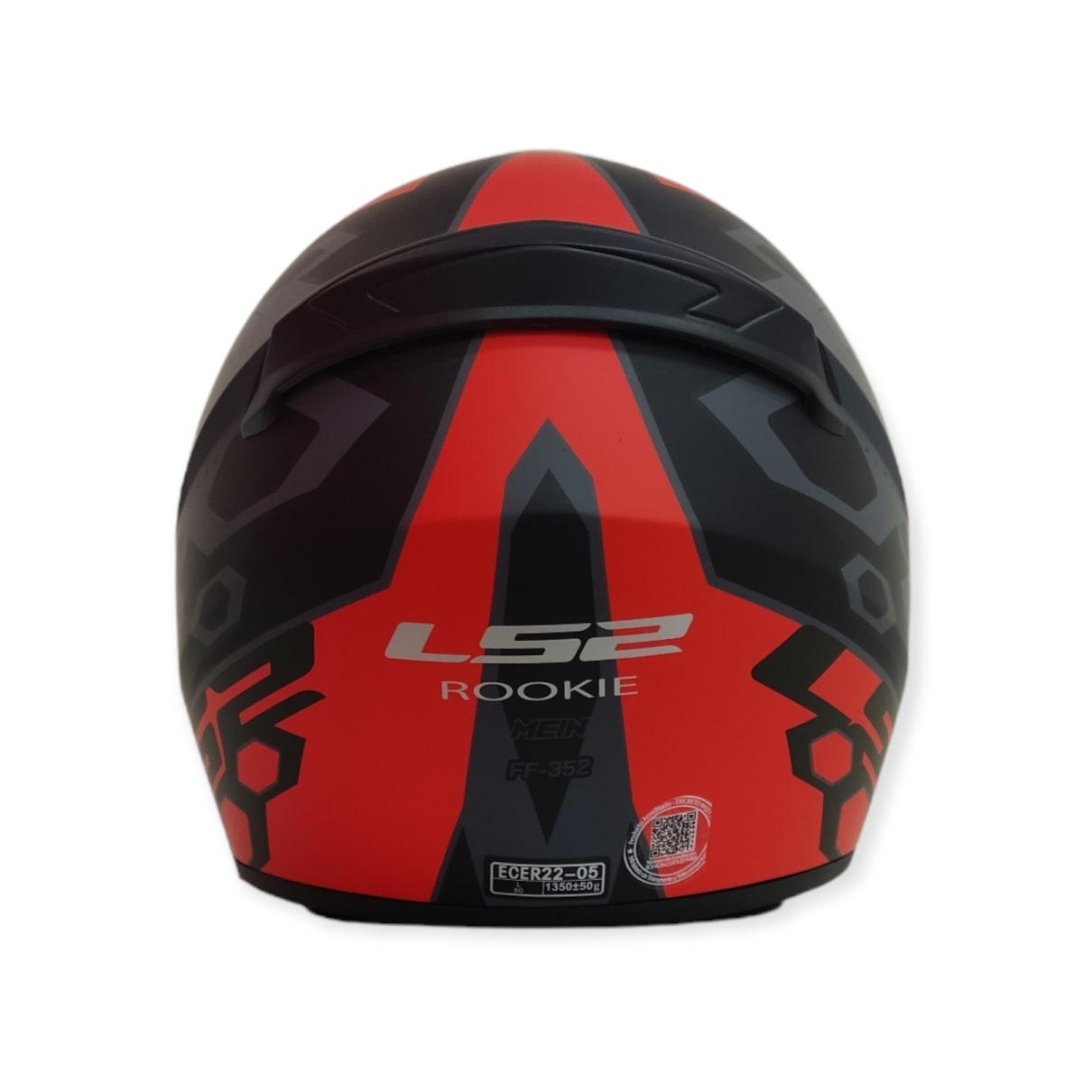 LS2 FF352 MEIN MATT BLACK RED3