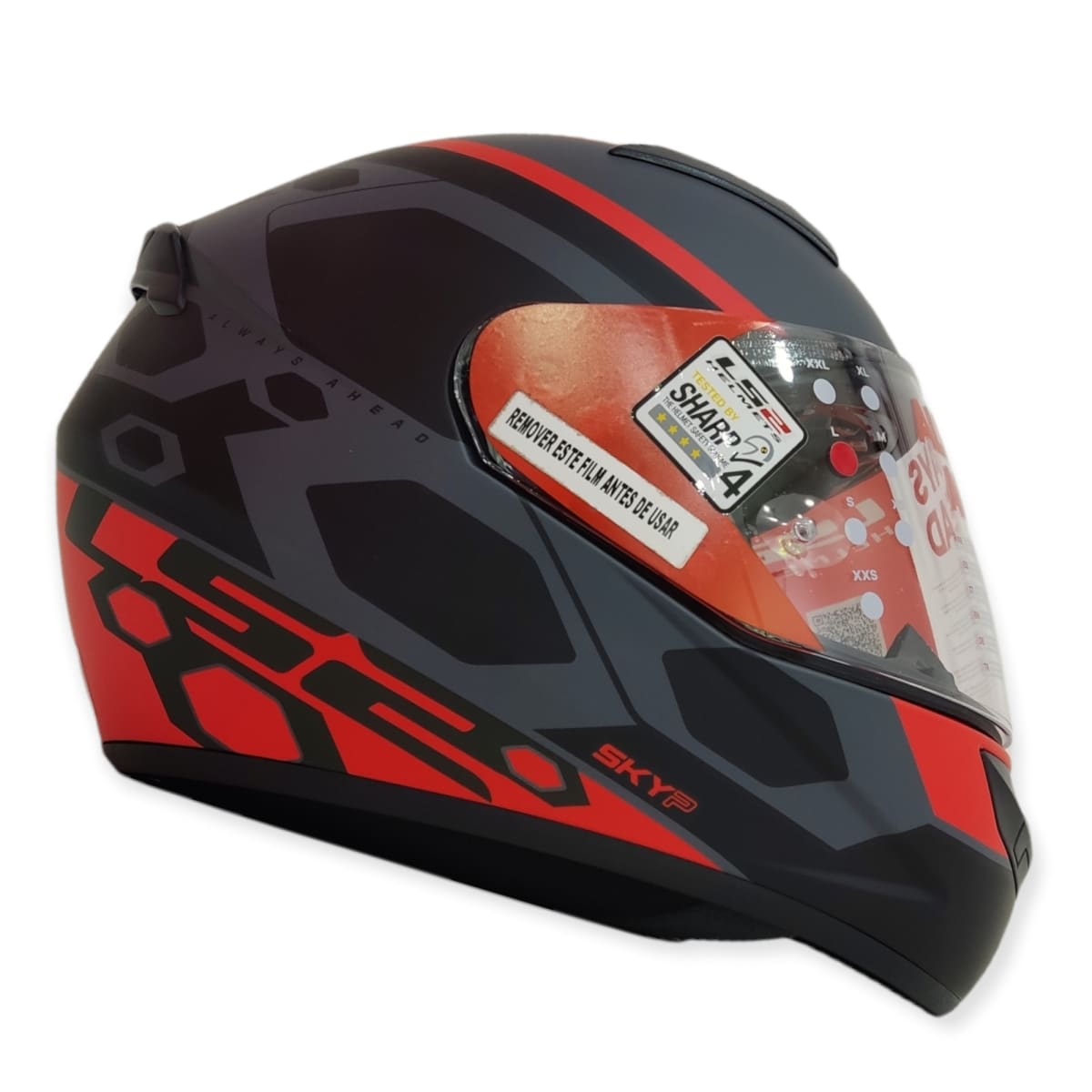 CASCO LS2 FF 352 MEIN NEG ROJO MAT2