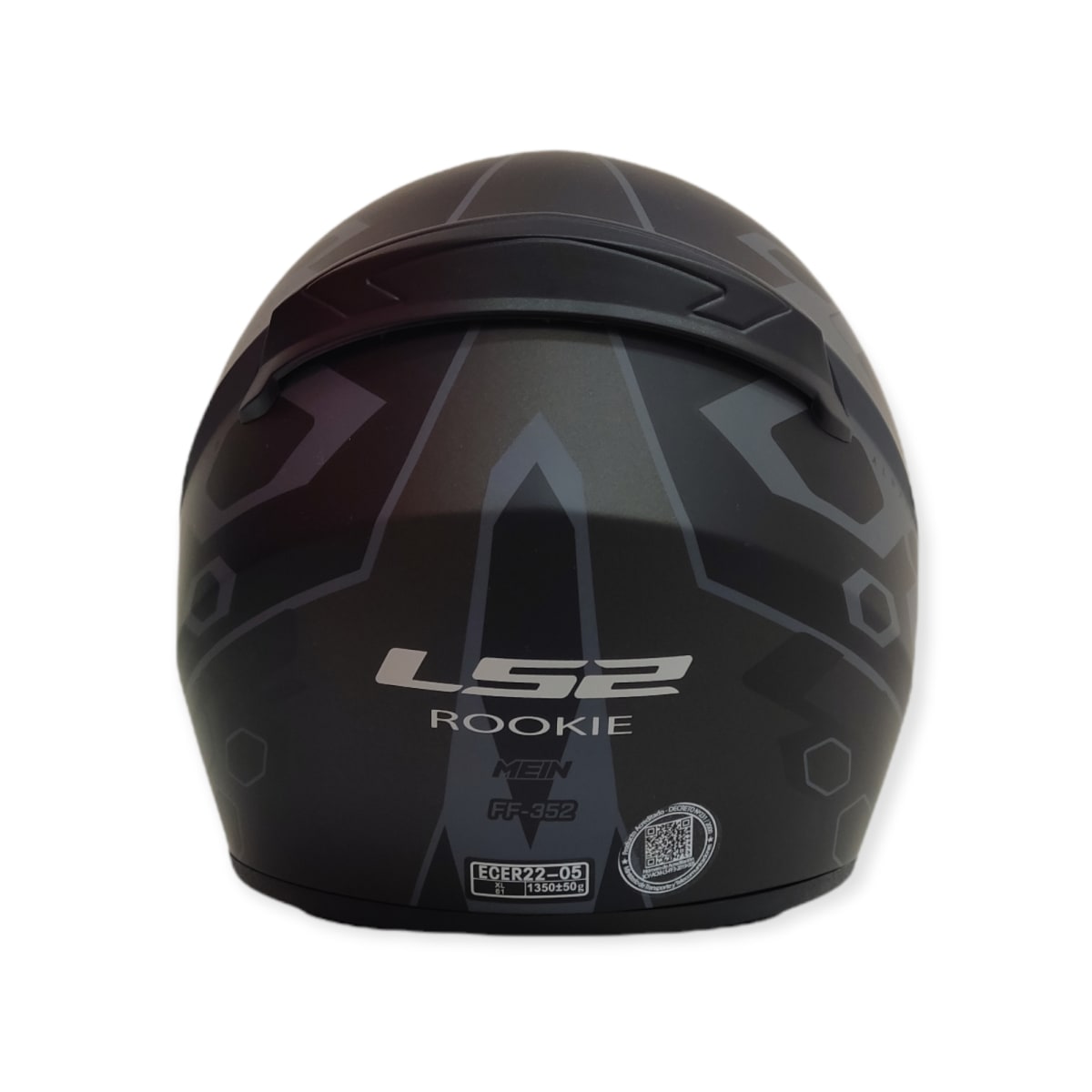 LS2 FF352 MEIN MATT BLACK GREY3