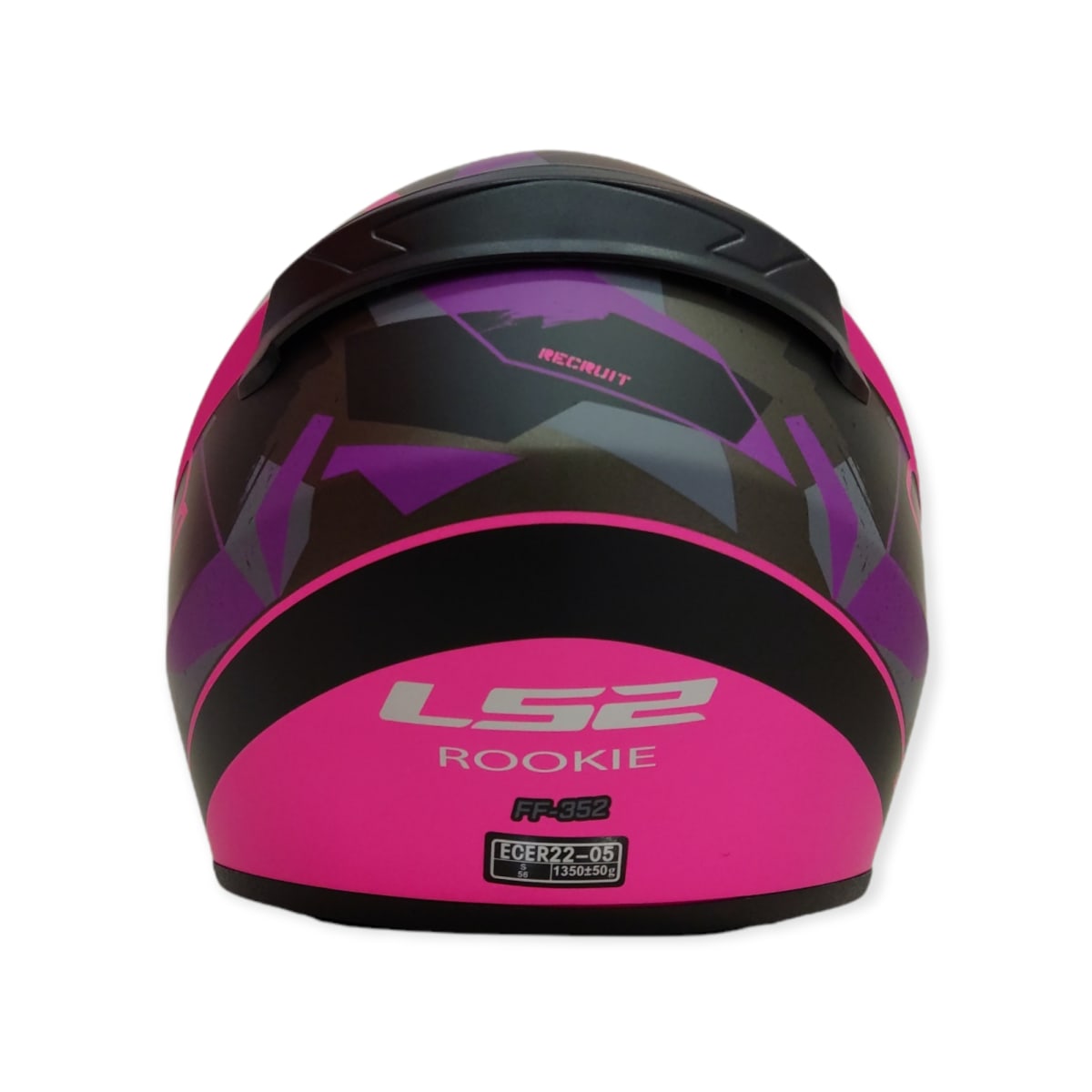 CASCO LS2 FF 352 RECRUIT NGO ROSA MAT3