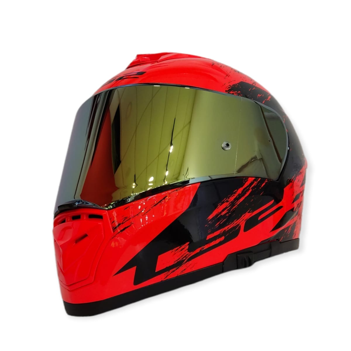 VISOR MICA LS2 FF 390 IRIDIUM DORADA4
