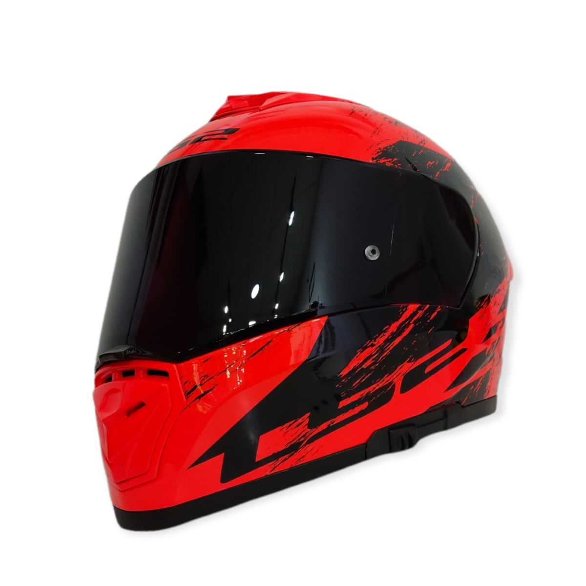 VISOR MICA LS2 FF 390 NEGRA (HUMO)4