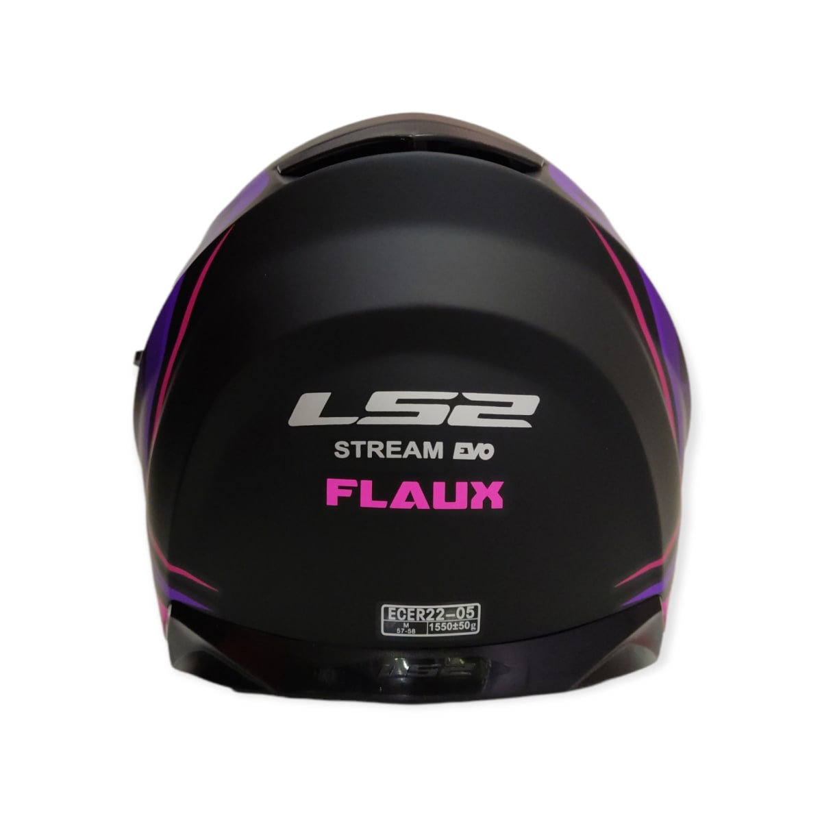 CASCO LS2 FF 320 STREAM EVO FLAUX NEGRO ROSA4