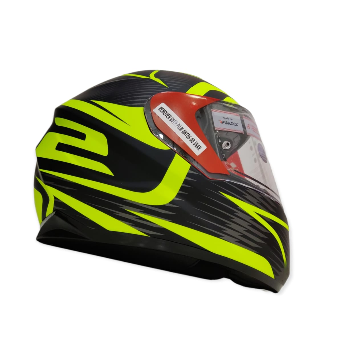CASCO LS2 FF 320 EVO JINK NEGRO AMARILLO MATE2
