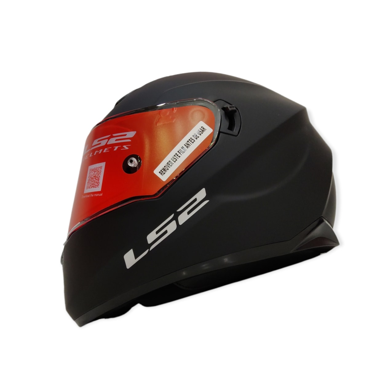 CASCO LS2 FF 320 STREAM EVO NEGRO MATE1