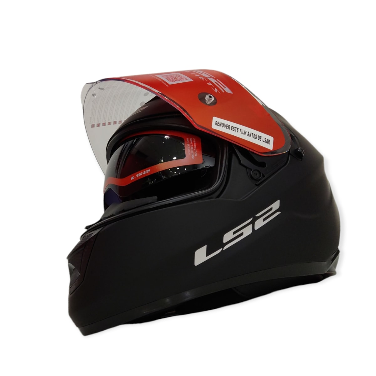 CASCO LS2 FF 320 STREAM EVO NEGRO MATE3