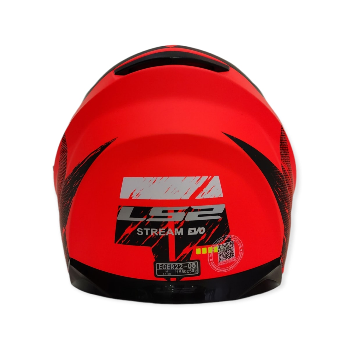 CASCO LS2 FF 320 EVO HUNTER NEG NAR FLUOR4