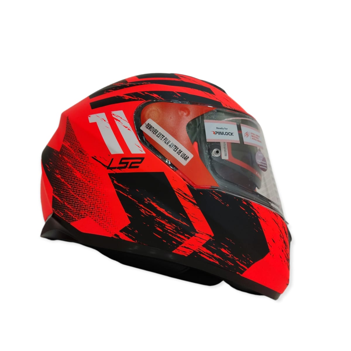 CASCO LS2 FF 320 EVO HUNTER NEG NAR FLUOR2