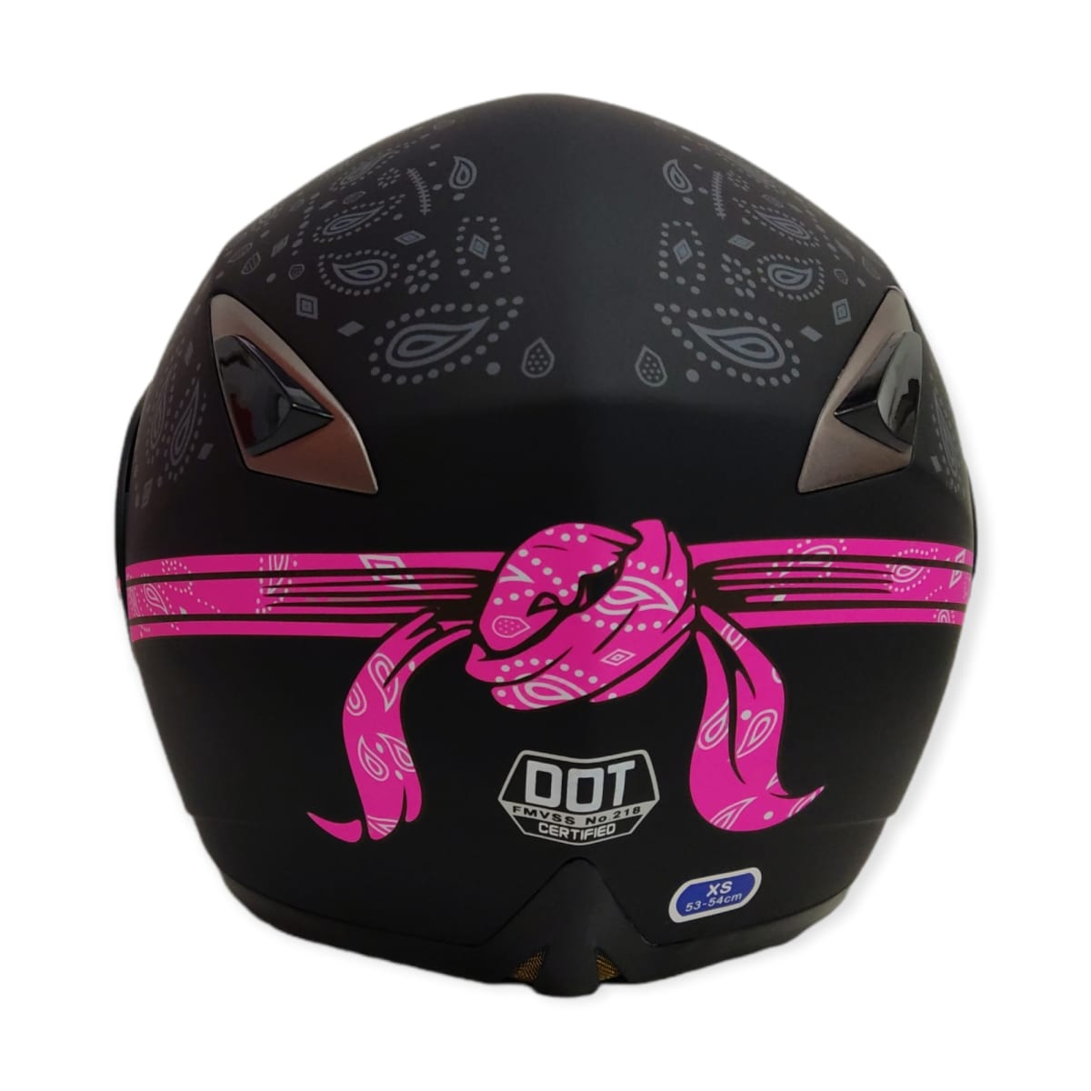CASCO AREX ABATIBLE MR 701 NEGRO FUCSIA5