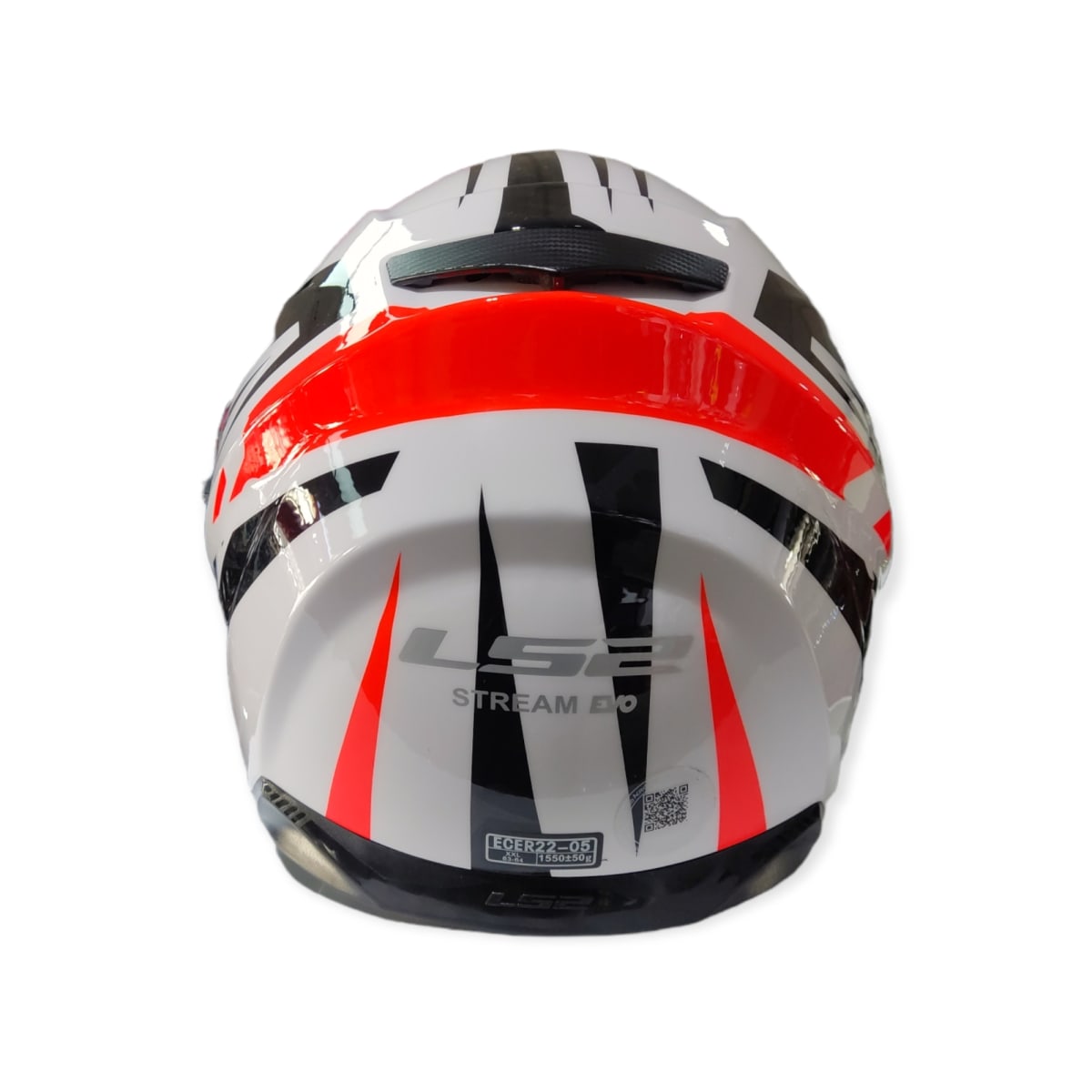 CASCO LS2 FF 320 STREAM EVO COMMANDER B/N ROJO3