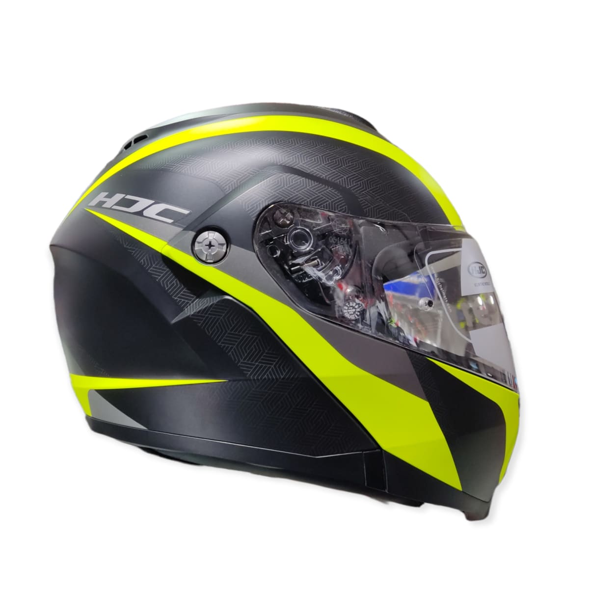 CASCO HJC C91 TALY MC4HSF NEGRO GRIS AMARILLO3
