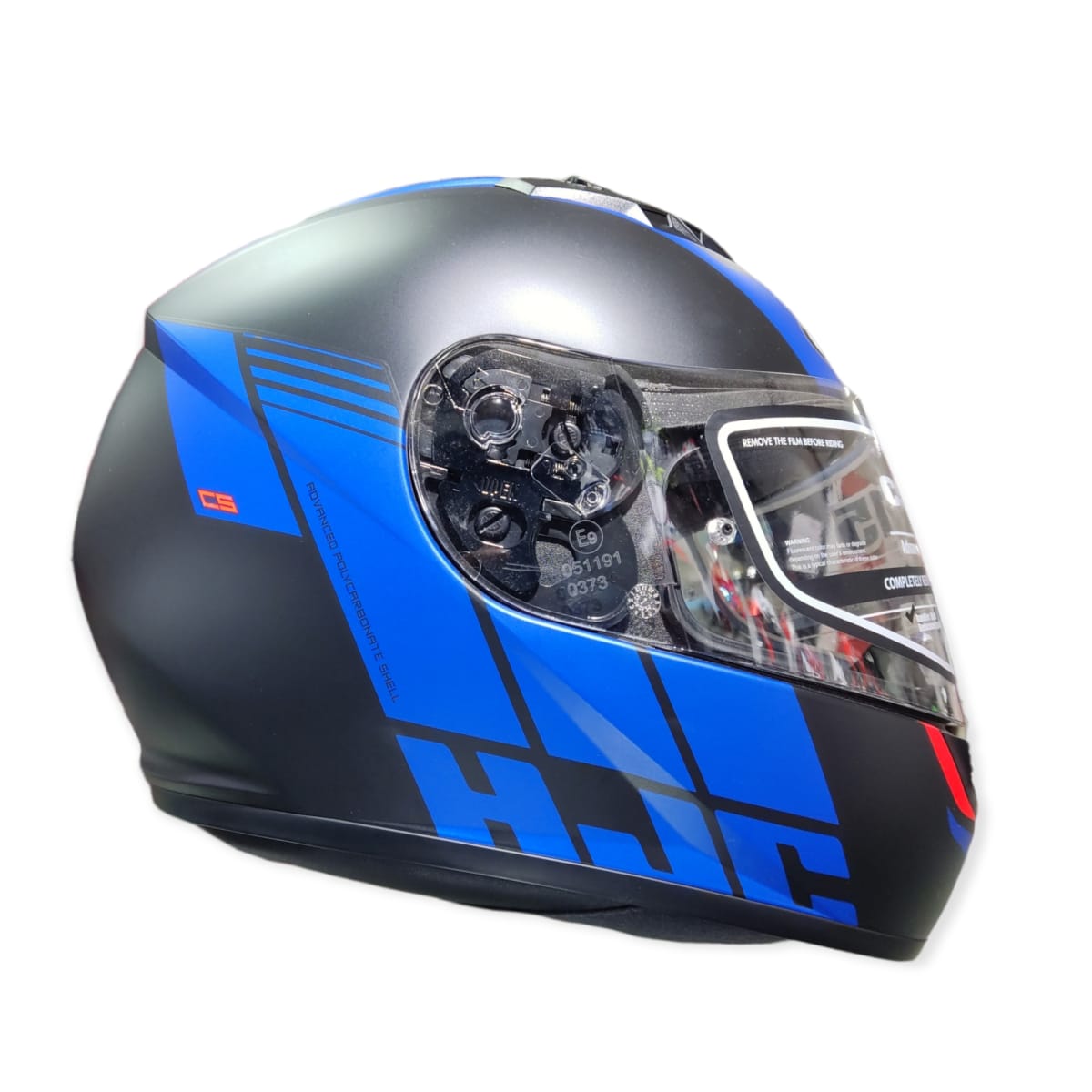 CASCO HJC CS15 MYLO MC2SF NEGRO AZUL3