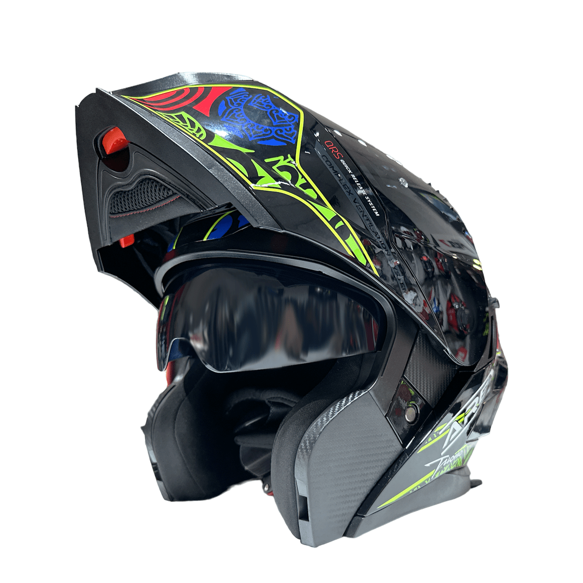 CASCO ABATIBLE AREX MR-903 EDGE NEGRO CAMALEON2