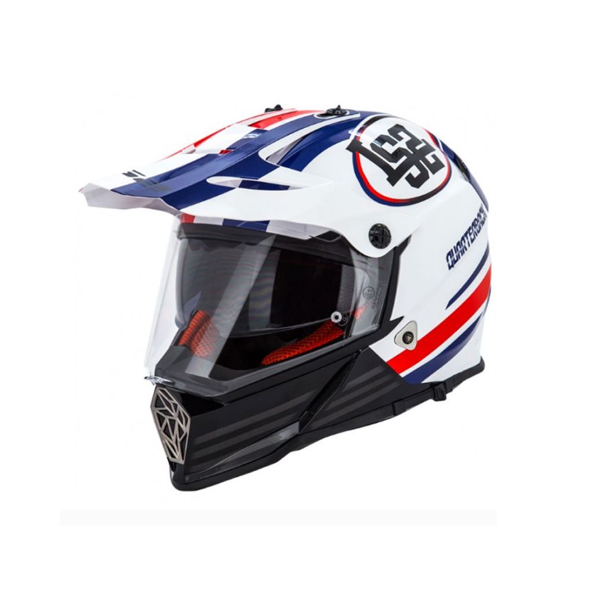CASCO LS2 MX 436 PIONEER QUARTERB BCO ROJO AZUL1