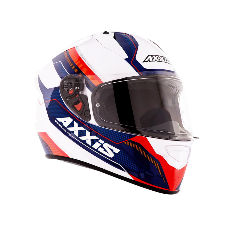 CASCO AXXIS STINGER POLE BLANCO AZUL ROJO2