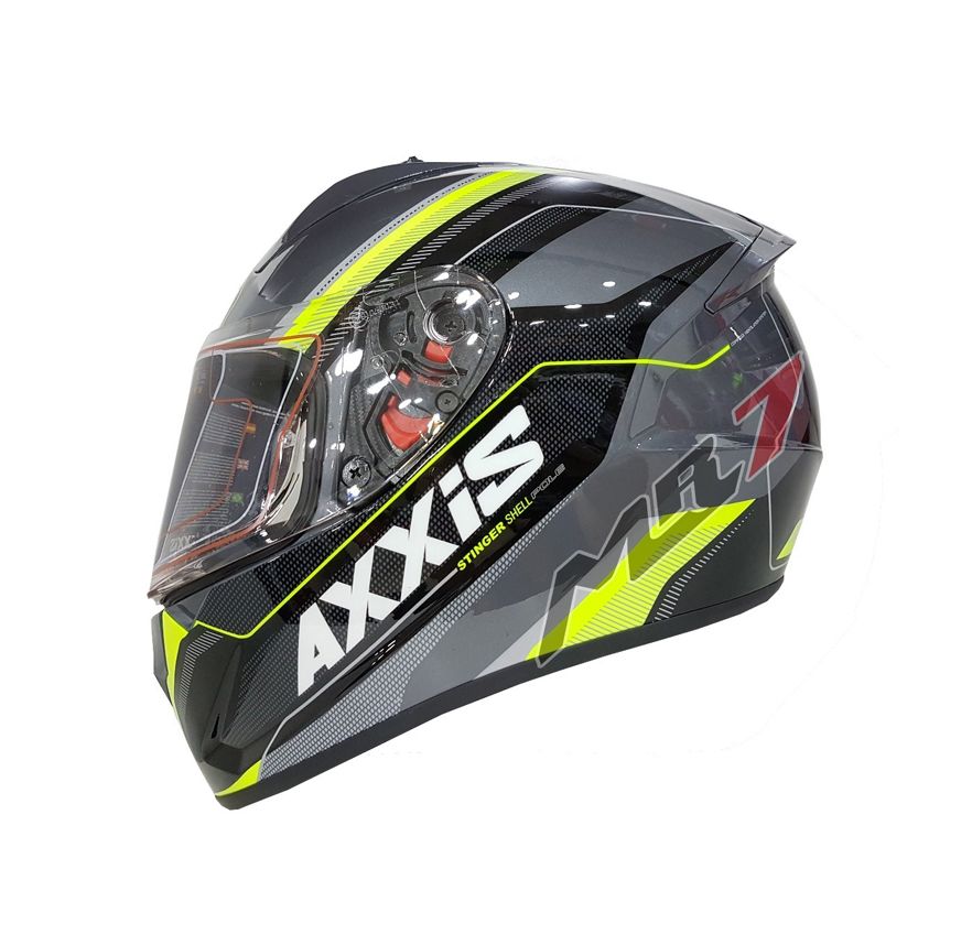 CASCO AXXIS STINGER POLE NEGRO TITANIO AMARILLO1