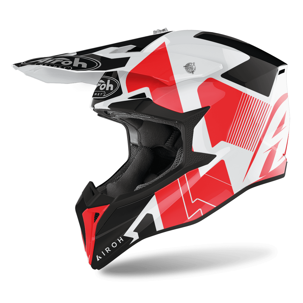 CASCO AIROH WRAAP RAZE ROJO BRILLO1