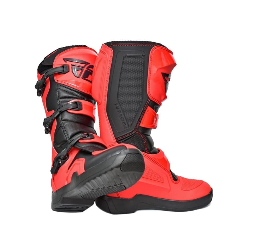 BOTA FLY NEW MAVERIK NEGRO/ROJO2