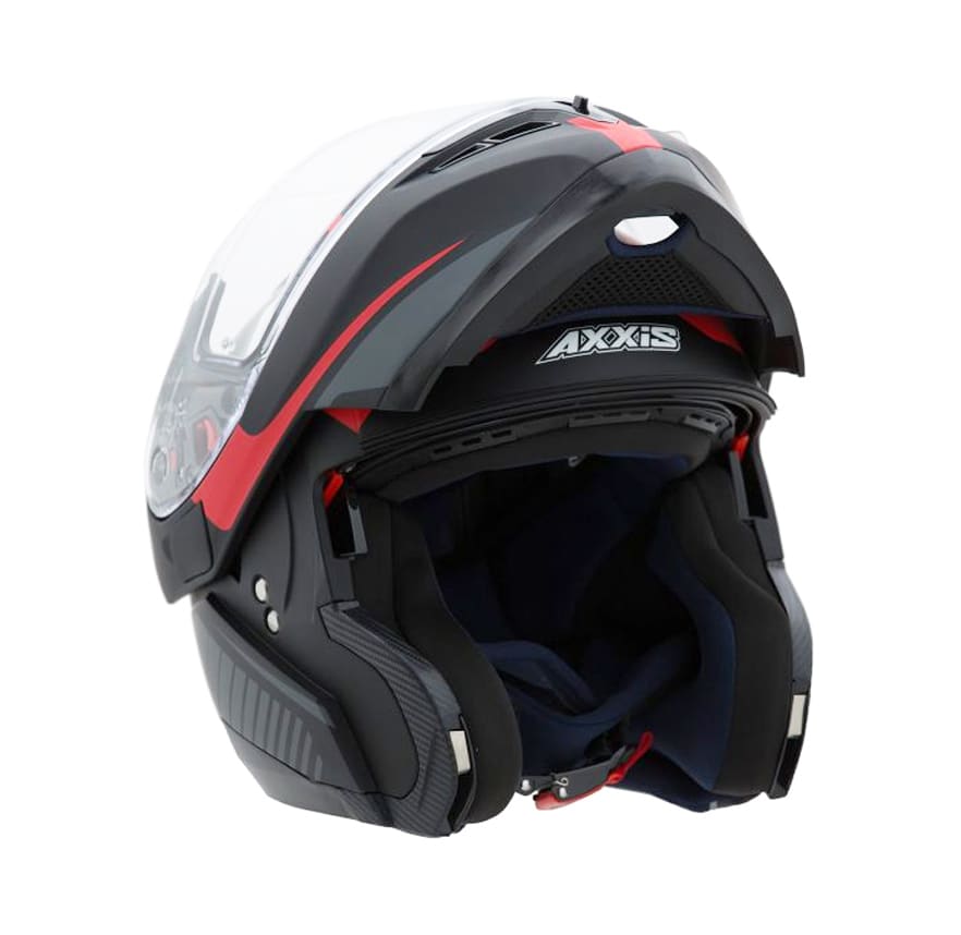 CASCO AXXIS OPTIMUS QUEST NEGRO/ROJO1