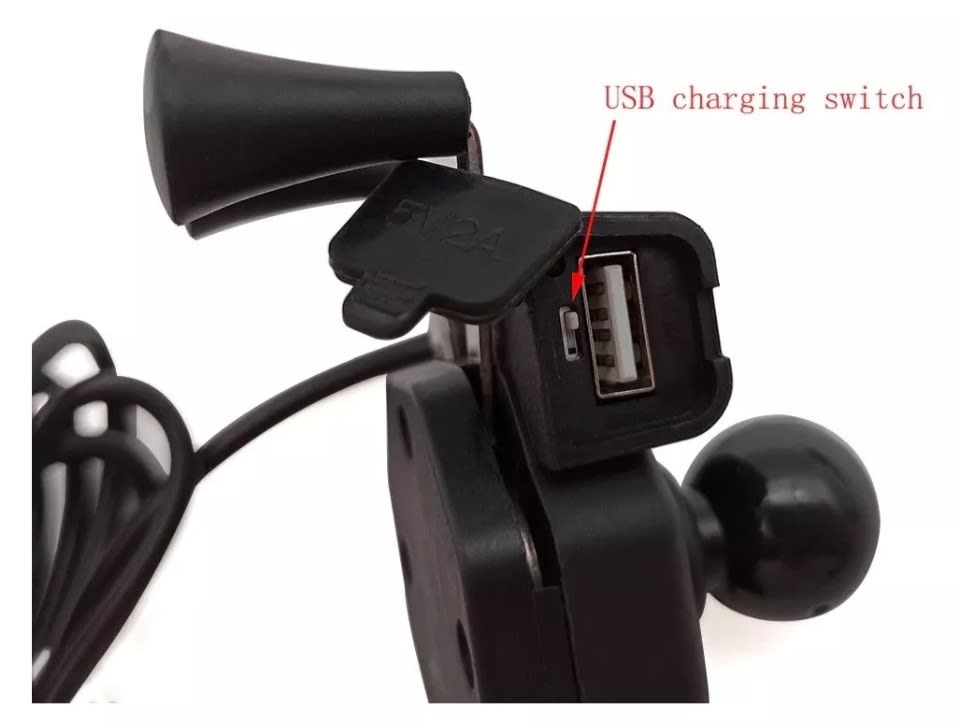 PORTA CELULAR ARAÑA C/CARGADOR P/ EL ESPEJO SXC-038325