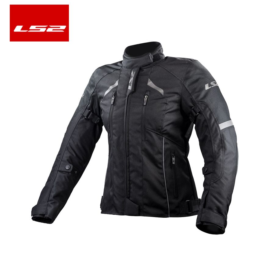 CHAQUETA LS2 SERRA MUJER FULL NEGRA1