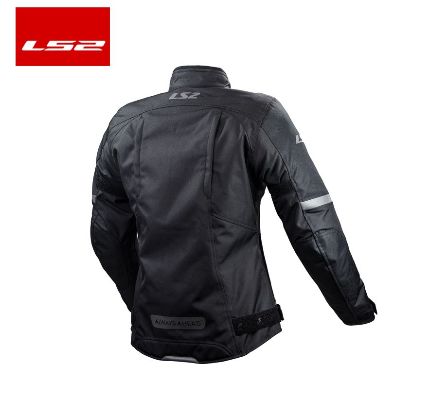 CHAQUETA LS2 SERRA MUJER FULL NEGRA2
