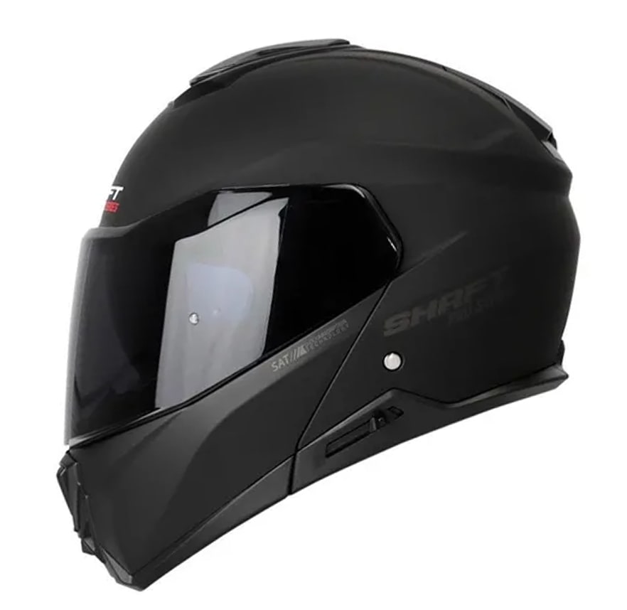 CASCO SHAFT PRO 4100DV SOLID NEGRO MATE SMOKE VISOR1