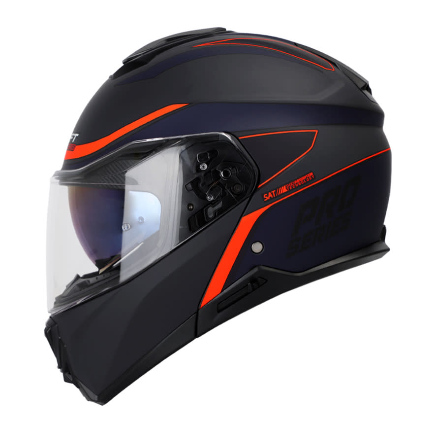 CASCO SHAFT PRO 4100DV LEGEND NEGRO AZUL NARANJO1